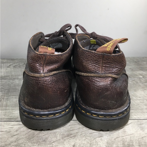 Dr. Martens Doc Sussex Bear Track Leather Men's Grunge Punk Work Boots Size 10 - Picture 6 of 10